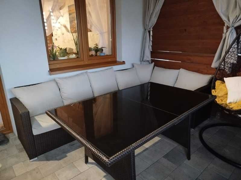 Sprzedam zestaw mebli ogrodowych z techno ratanu