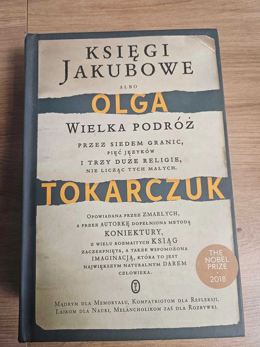 Księgi Jakubowe, Olga Tokarczuk