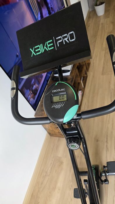 Bicicleta estática dobrável Cecotec X-Bike Pro como nova