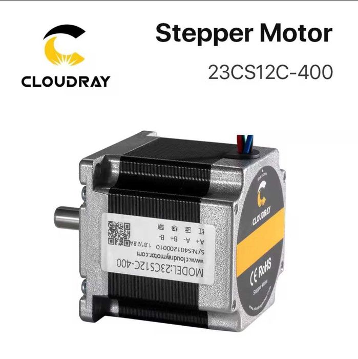 НОВИЙ Кроковий двигун (шаговый двигатель) NEMA23 23CS12C-400