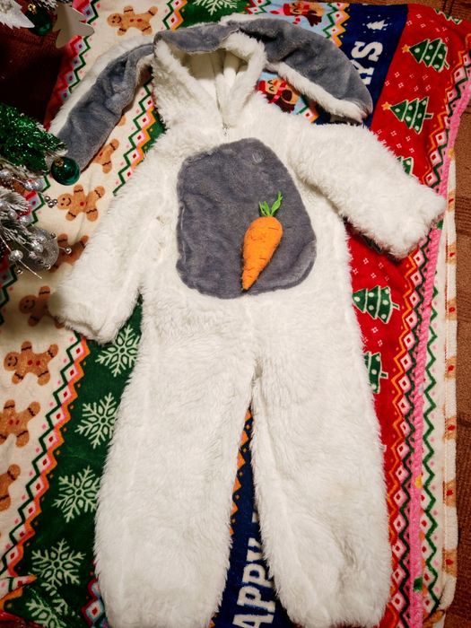 Новогодний карнавальный костюм зайчик, заяц