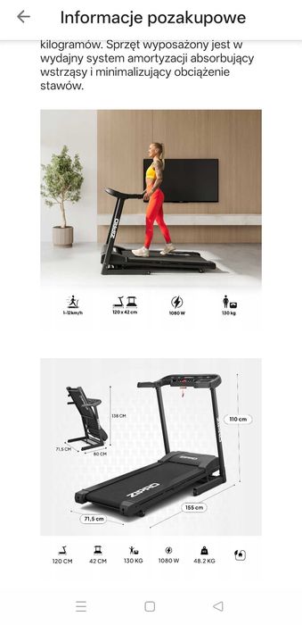 Bieżnia Zipro Pulse
