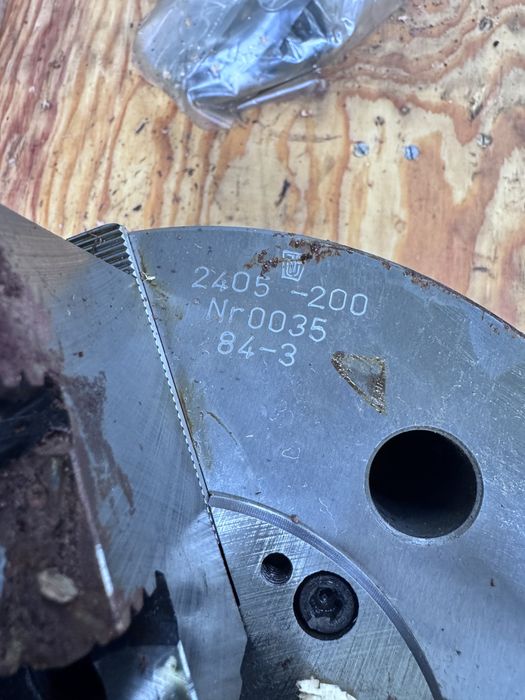 Uchwyt tokarski hydrauliczny 2405 -200 Bizon