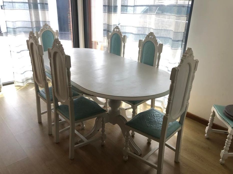 Mesa de Jantar com 6 cadeiras