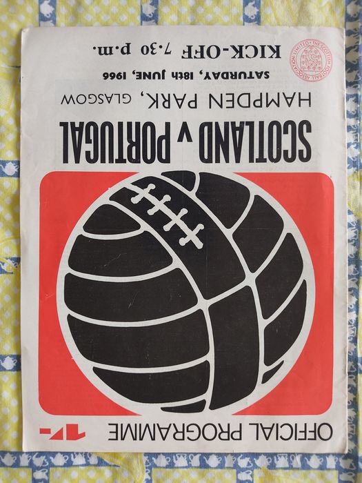 Programa Escócia Portugal 1966