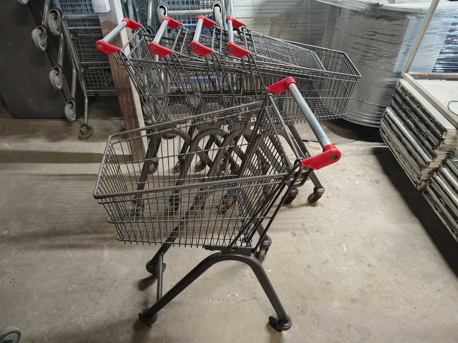 Візки для магазину бу, купівельні візки бу, торгові візки бу, візок бу