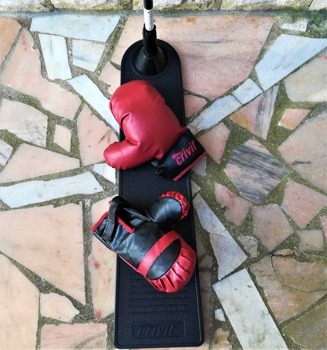 SET Saco Boxe + Luvas para Criança