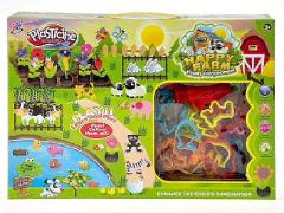 Zestaw ciastoliny z akcesoriami Happy Farm ADAR pudełko,267x377 mm