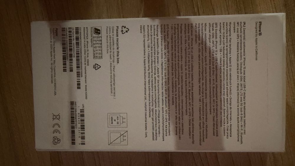 Sprzedam IPhone 15 128 gb