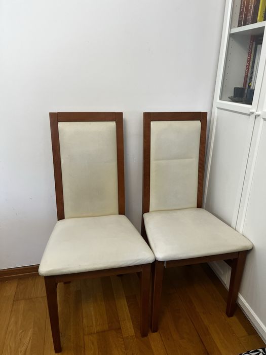 4 cadeiras de sala de jantar usadas
