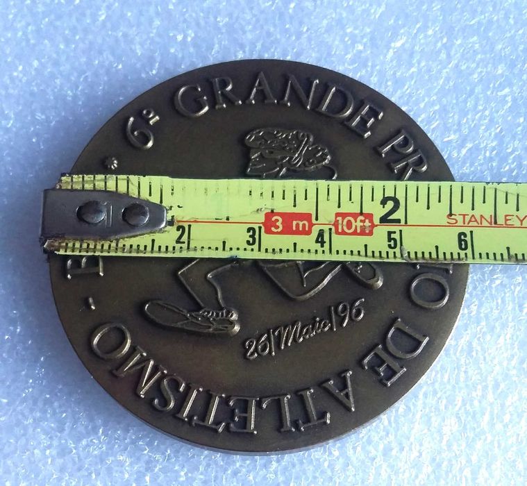 Medalha Comemorativa do 6º grande Premio de Atletismo