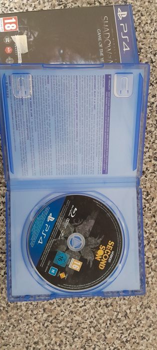 Infamous second son/Assassins creed syndicate/Shadow of mordor Ps4