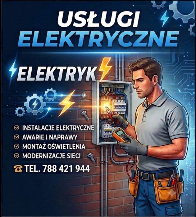Elektryk usługi elektryczne