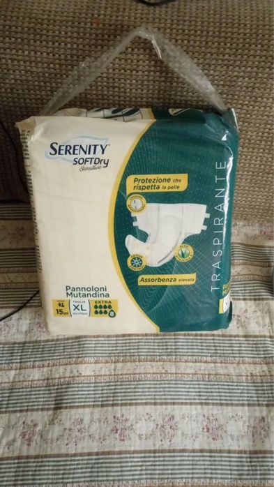 підгузки-труси Serenity SoftDry Sensitive (XL)