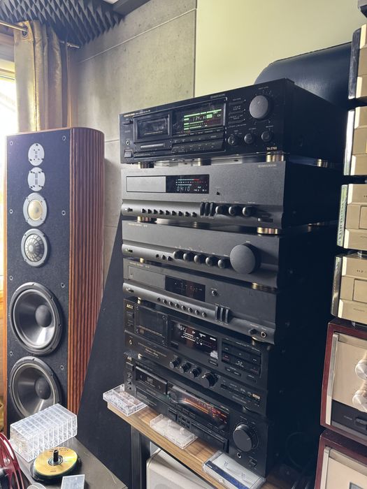 Harman/Kardon wieża stereo, jak nowa, super stan. Deck TD420, wzmacniacz HK610,cd HD720