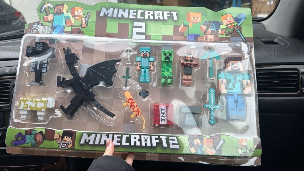 Conjunto de figuras minecraft