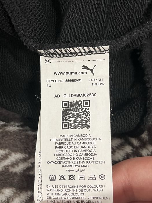 Sweter Bluza Puma Classic Klasyczny Czarny