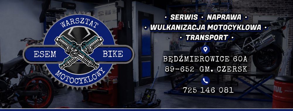 Warsztat motocyklowy | Cross Enduro 4T |  Serwis Esem Bike