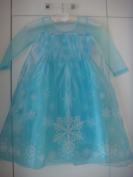 strój przebranie księżniczka elza kraina lodu frozen H&M 110 / 116