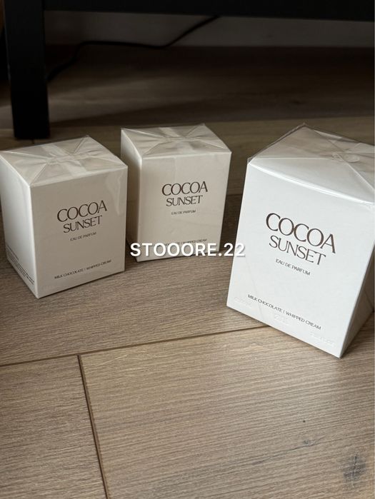 Популярні парфуми на осінь cocoa sunset zara