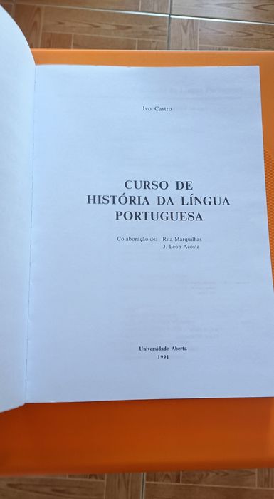 Curso de História da Língua Portuguesa, Universidade Aberta