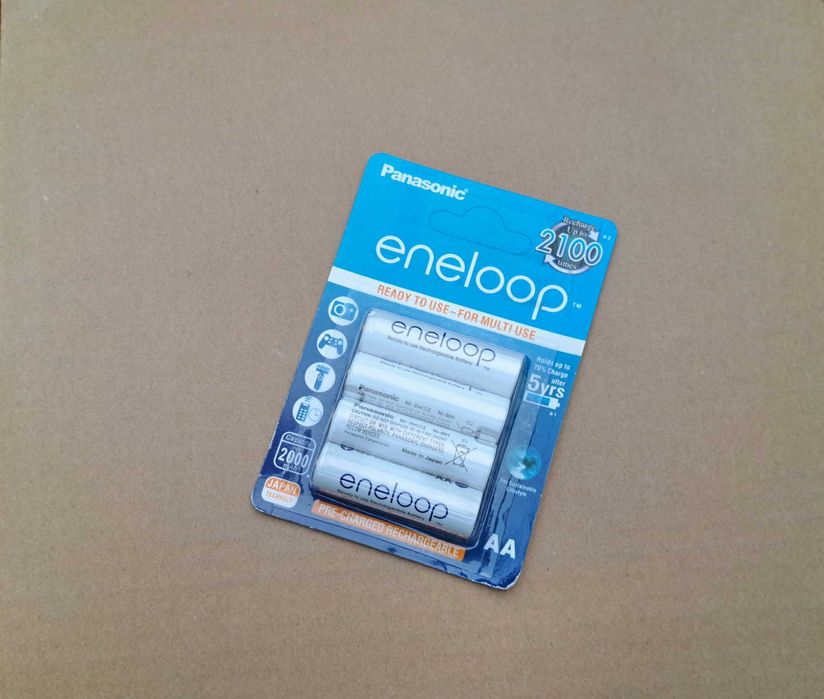 Akumulatorki baterie 4 sztuki Eneloop Panasonic Japan AA R6 2000mAh