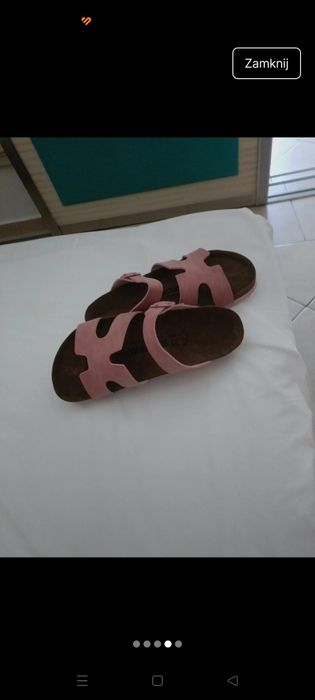 Nowe klapki rozmiar 39 brinkenstock