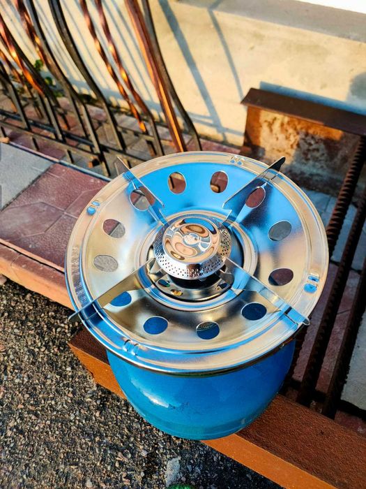 Польський газовий примус баллон с горелкою 5л. горелка, туристичний, к