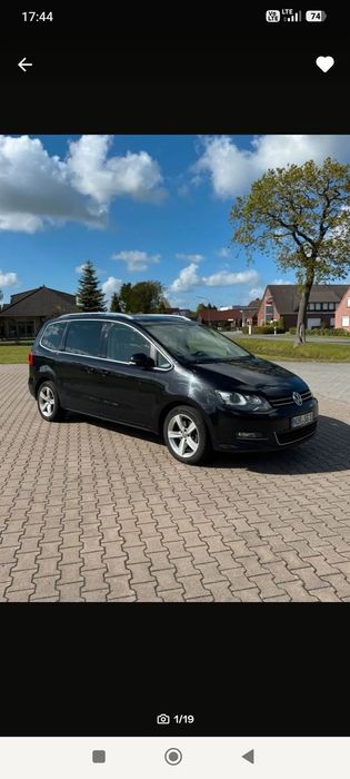Volkswagen Sharan Panorama kamera Xenon Led Full Wyposażenie