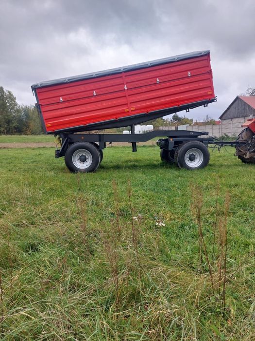 ITAS  przyczepa rolnicza DMC 18T (TON) wywrot na kulach 3str LED