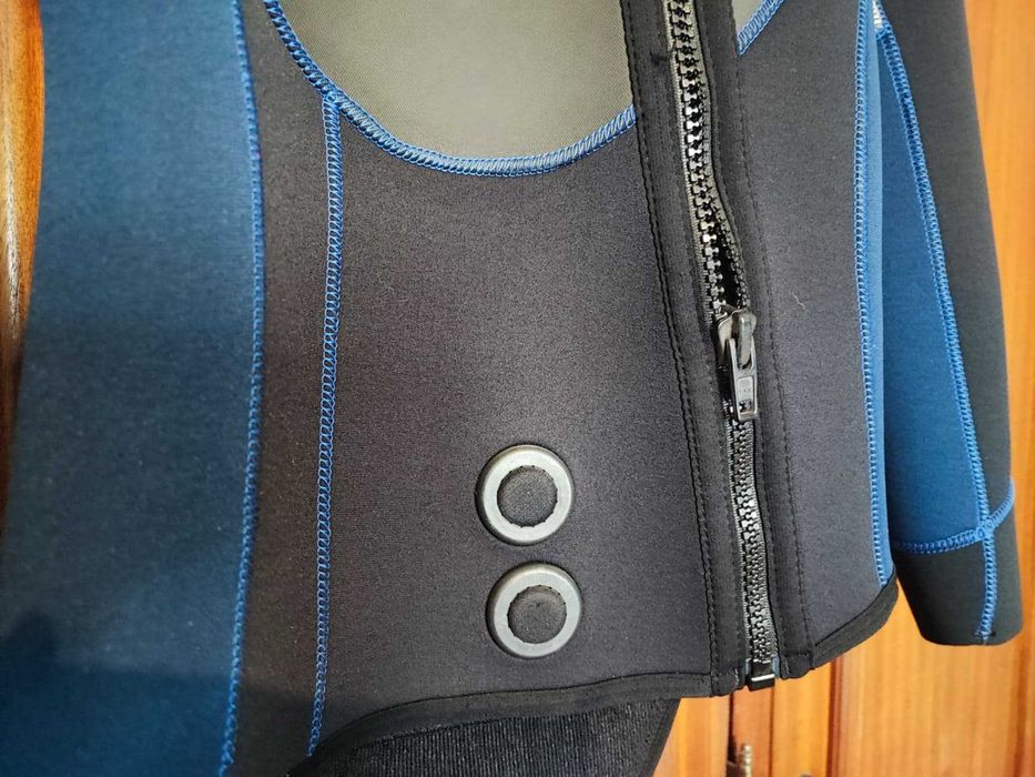 Fato de Neoprene Completo Mares 5mm – Duas Peças – Excelente Estado