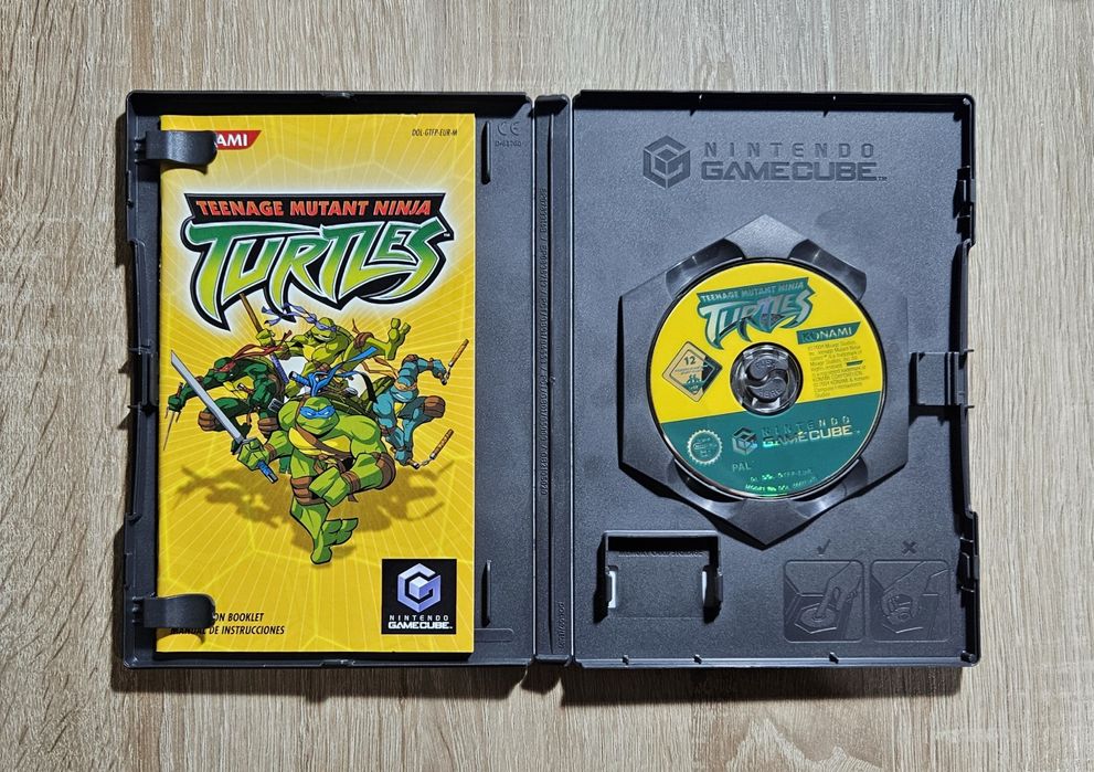 Teenage Mutant Ninja Turtles Nintendo Gamecube TMNT Game Cube 3xA
