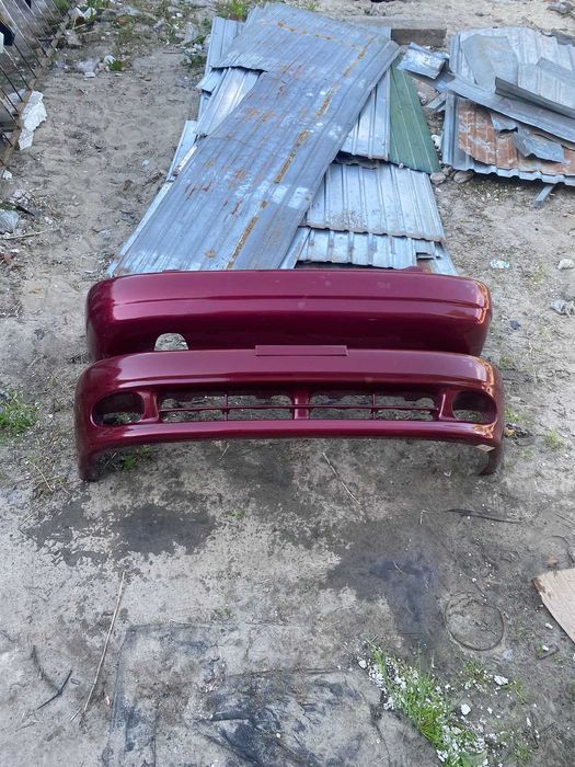 Бампер Бордовий Червоний Део, деу, daewoo ланос lanos сенс Ціна одного