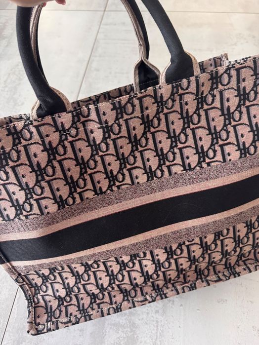 Dior book tote torba duża pojemna