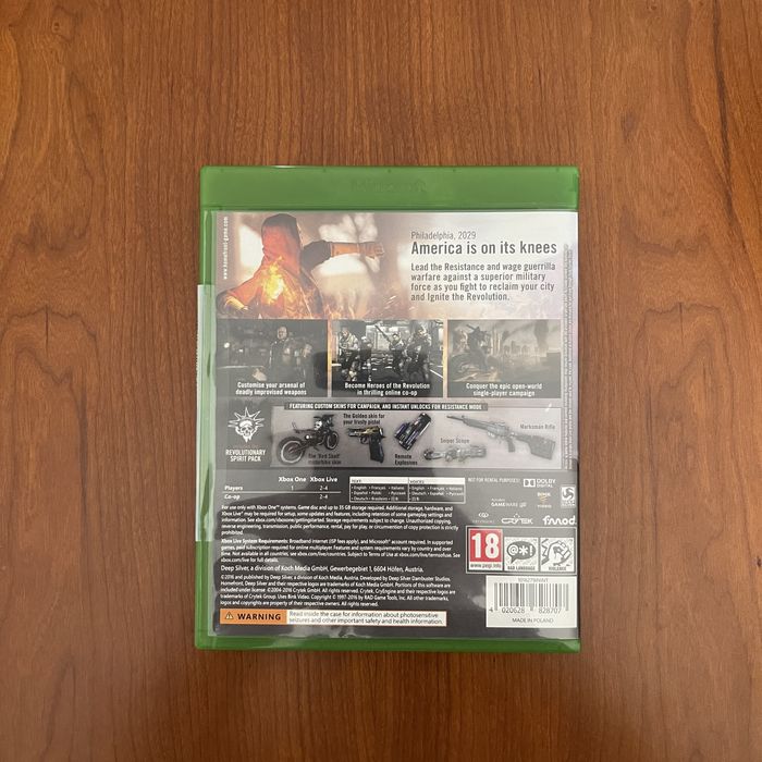 Homefront The Revolution XBox One