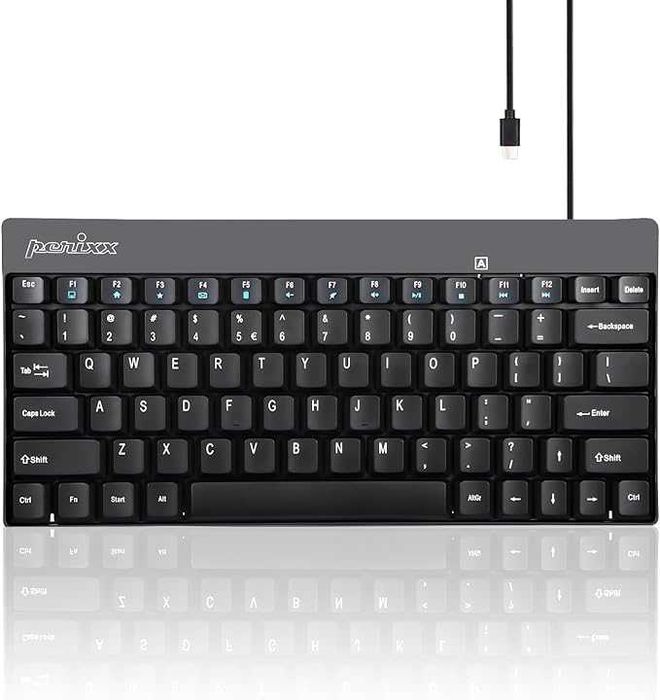 Perixx PERIBOARD-422 Przewodowa Klawiatura  Układ Klawiatury:  QWERTZ