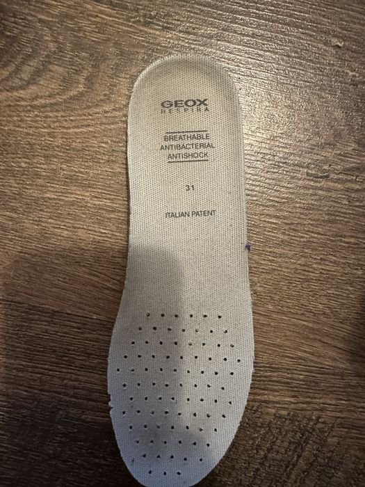 geox respira кроссовки светящиеся 31р 20 см