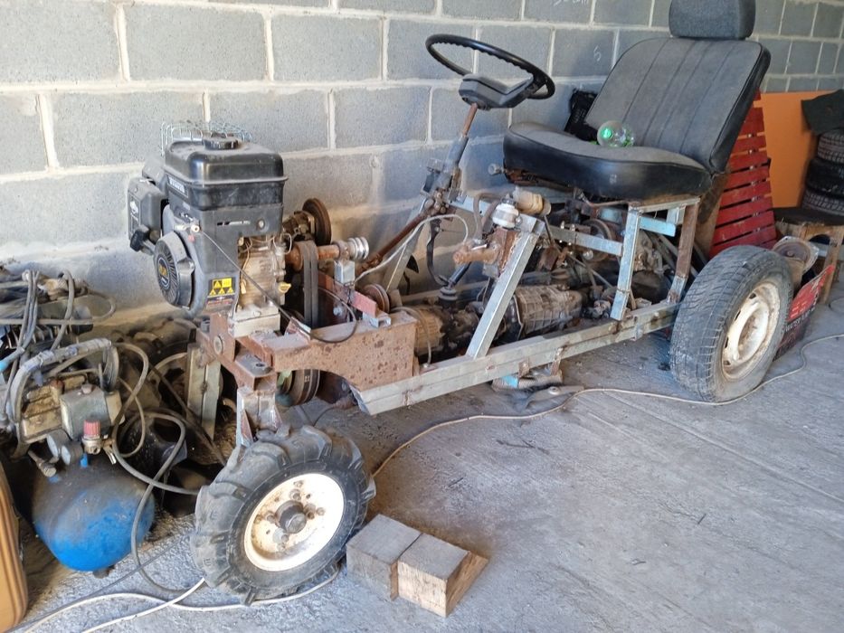 Саморобний міні трактор