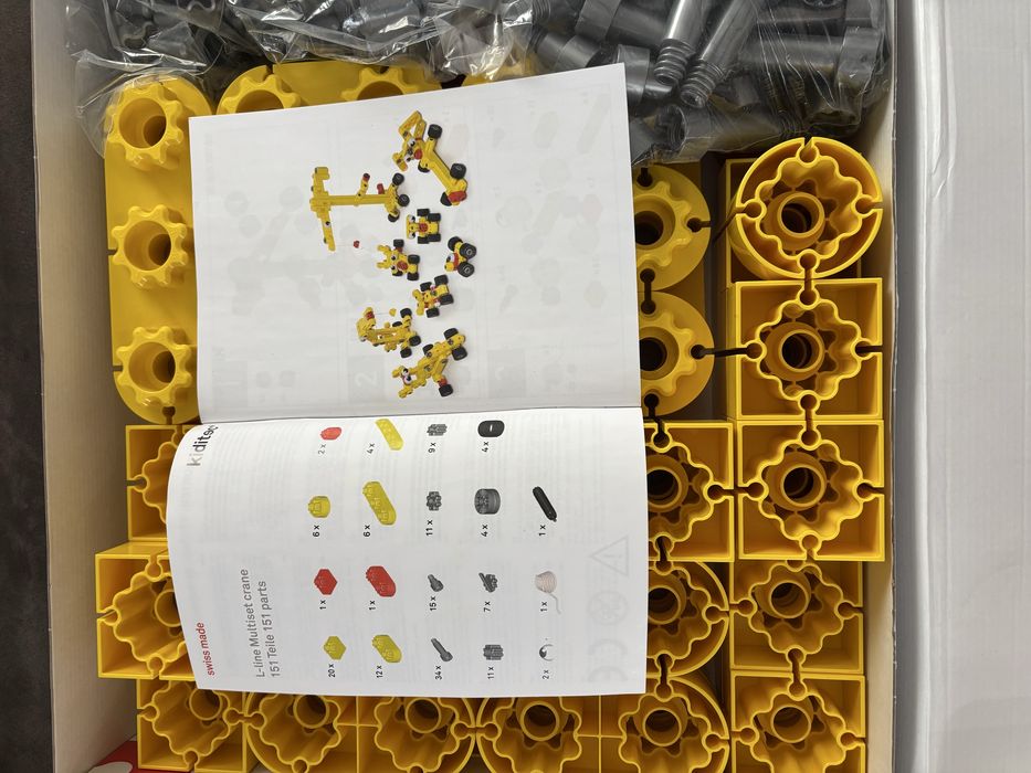 Дитячий конструктор Kiditec 1114 Multiset 900 ел