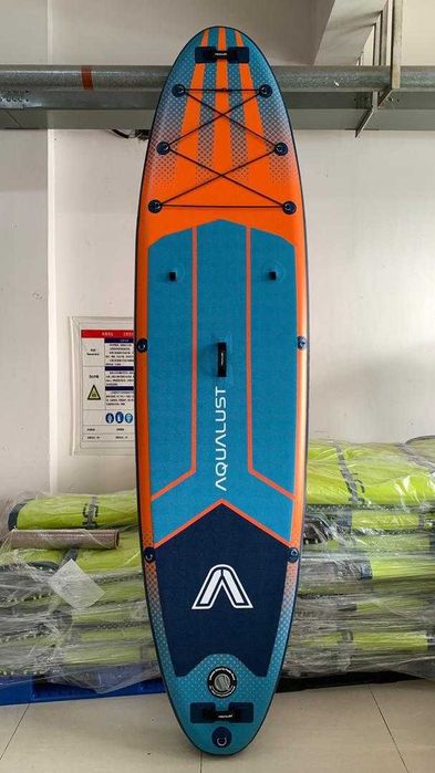 NEW AQUALUST SUP дошка САП доска 320/365см 2 ШАРИ борд board НОВА SUP дошка 2 шари слоя доска надувна Stand Up Paddle board борд SUB SAP надувная