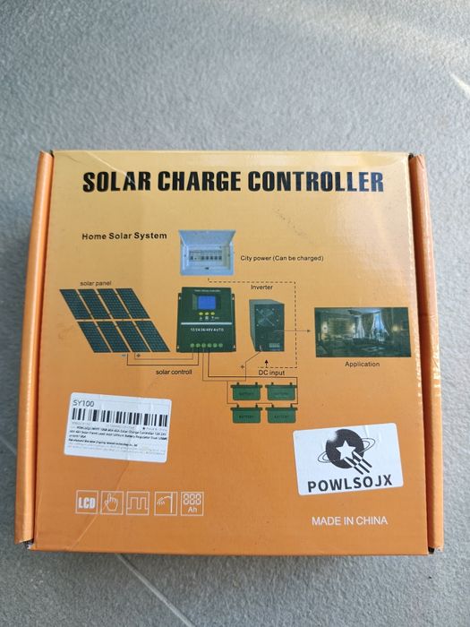 MPPT  controlador solar 100A