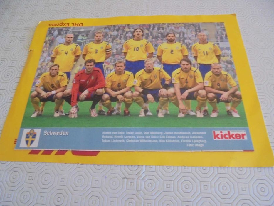 Posters (21X30) de Seleções de Futebol no Mundial de 2006 na Alemanha