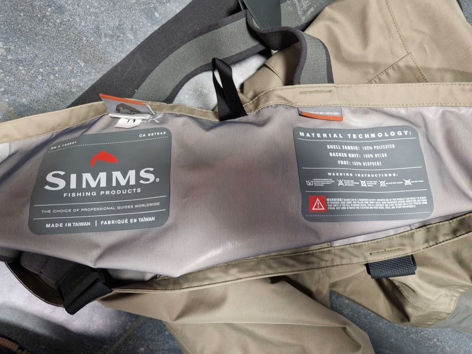Simms Wodery oddychające spodniobuty tributary / LK