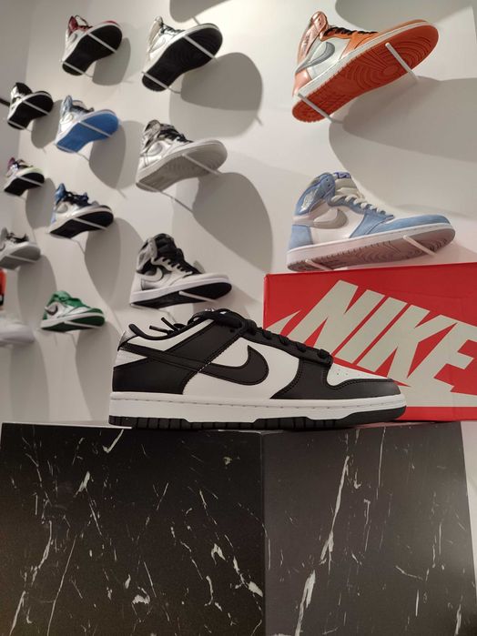 Кросівки NIKE Dunk Low Retro White Black