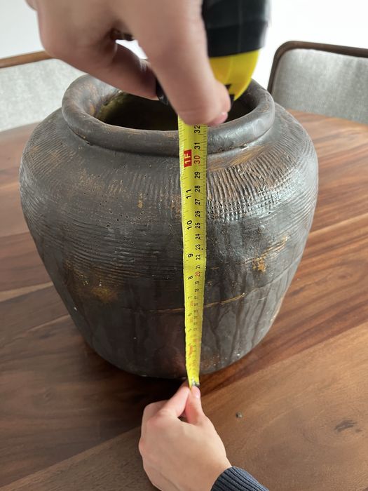 Vaso Ceramica Marrom - Area