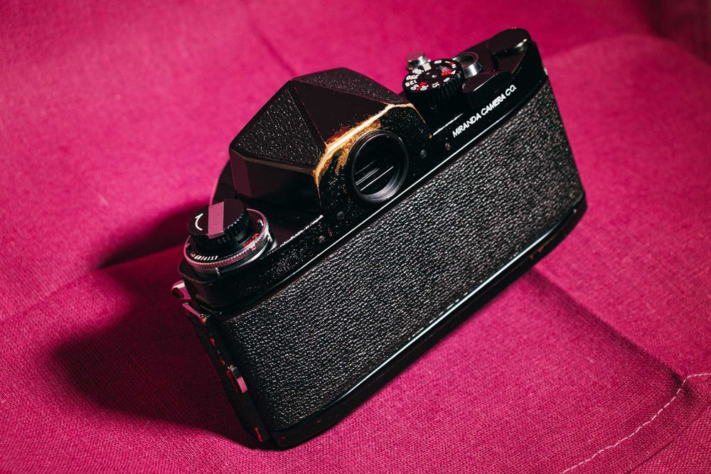 Miranda Sensomat RE + 50mm f/1.8 + 135mm f/2.8 + адаптер м42 + плівка