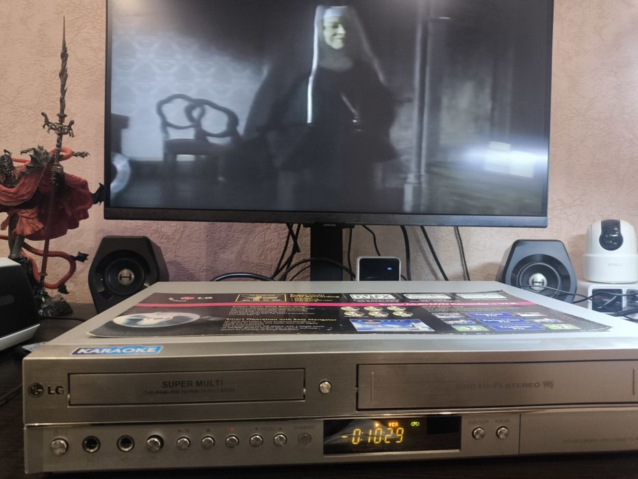 продам dvd vhs recorder видеомагнитофонон ДВД hifi stereo