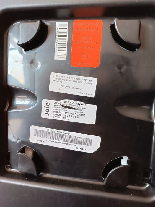 Fotelik samochodowy Joie Traver 15-36 kg różowy fuksja