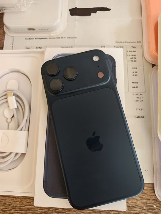 iPhone 17 Pro Max 6.9" 256GB Azul   C/Garantia Aceito Retomas