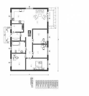 Dom 113m2 Kamilek dom parterowy system kanadyjski